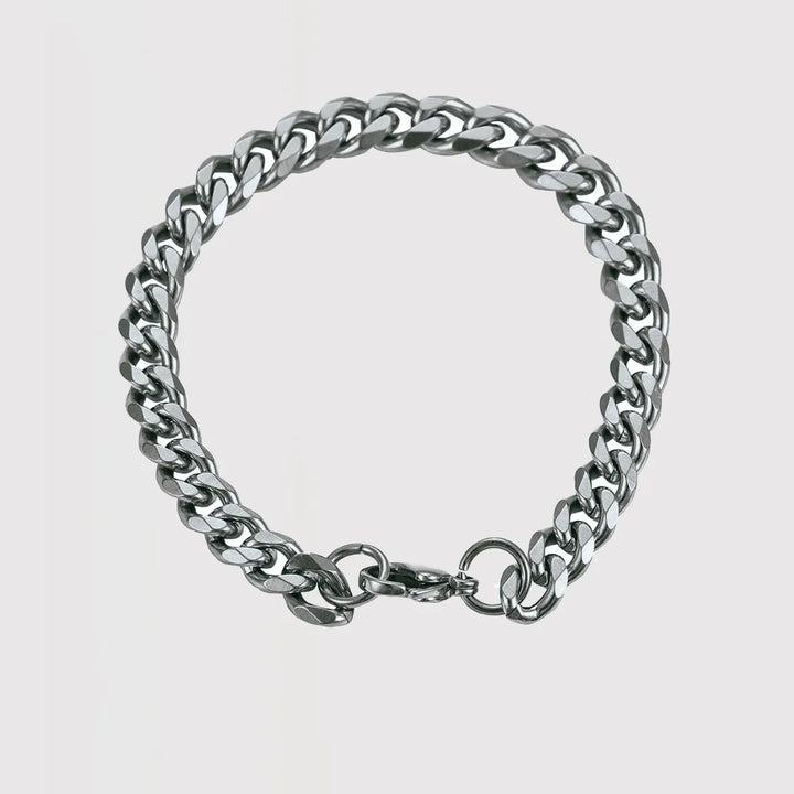 Cuban Bracelet (Silver) 7mm