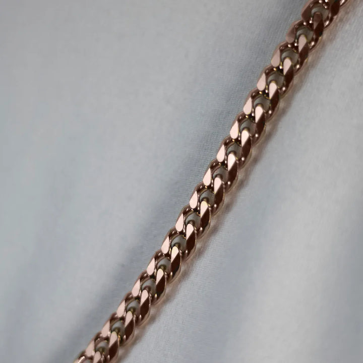 Cuban Chain (Rose Gold) 7mm