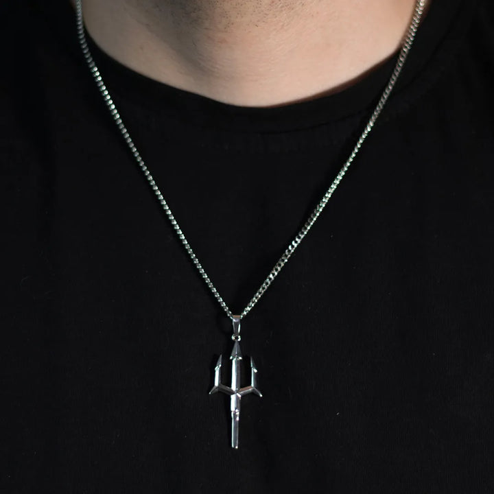 Poseidon Pendant  (Silver)