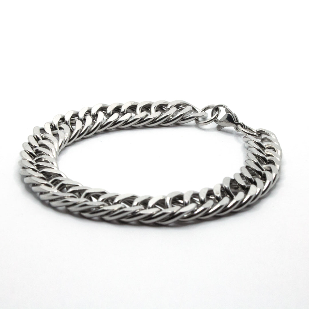 Cuban Bracelet (Silver) 7mm